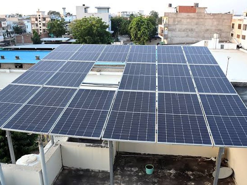 Residential rooftop solar project